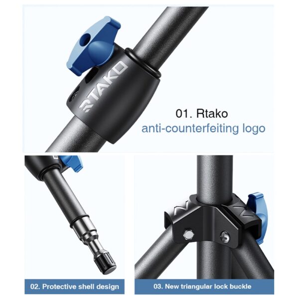 ست نور و سه پایه آرتاکو Light set and Artako tripod - Image 4