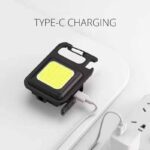 چراغ قوه و جاسوئیچی شارژی COB RECHARGEABLE KEYCHAIN LIGHT - Image 3