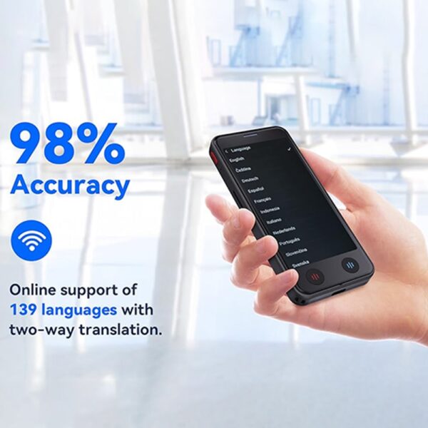دستگاه مترجم زبان قابل حمل Portable language translator device A10 lite - Image 2