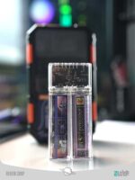 پاوربانک 2 قلو 10000 میلی آمپری ازیدا AZEADA TWINS LIPSTICK POWER BANK 10000 mAh - Image 5