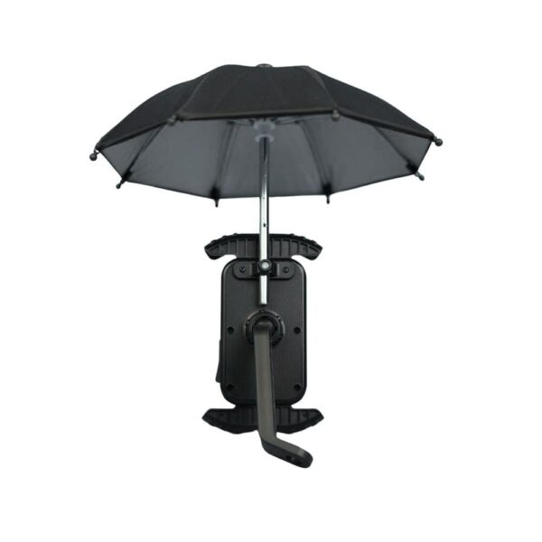 هولدر موبایل موتور سیلکت همراه با چتر برند موکسوم  motorcycle mobile phone holder with Moxom brand umbrella - Image 4