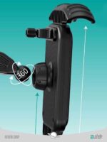 هولدر موبایل موتور سیلکت همراه با چتر برند موکسوم  motorcycle mobile phone holder with Moxom brand umbrella - Image 6