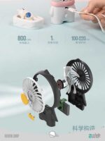 ست دستگاه مرطوب کننده صورت ریمکس REMAX RL-LF09 GIDDYO SERIES PORTABLE 2 IN 1 USB FAN + FACE HUMIDIFIER SET - Image 8