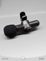 میکروفون وایرلس 2 کاربره برند ریمکس  اورجینال Remax wireless microphone for 2 users - Image 6