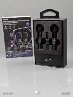میکروفون وایرلس 2 کاربره برند ریمکس  اورجینال Remax wireless microphone for 2 users - Image 4
