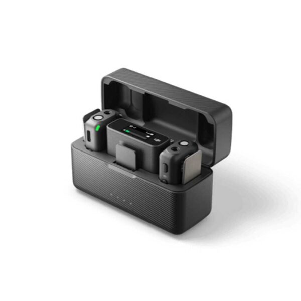 میکروفون DJI دو فرستنده و یک گیرنده سری جدید 2024 DJI Mic 2 DJI Mic 2 Pocket-Sized Pro Audio - Image 2