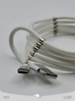 کابل شارژ مگنتی با کاور مات Magnetic Self Winding Cable - Image 4