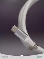 کابل شارژ مگنتی با کاور مات Magnetic Self Winding Cable - Image 8