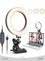 رینگ لایت 6 اینچی 360 درجه 6-inch 360-degree ring light - Image 2
