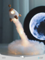 کیت دست ساز چراغ خواب طرح راکت موشک سیاره هنری Blast-Off Rocket Nightlight DIY Kit - Image 2