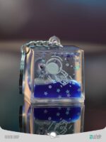 جاسوئیچی محرک طرح سیاره هنری Movable planetary keychain - Image 4