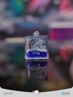 جاسوئیچی محرک طرح سیاره هنری Movable planetary keychain - Image 3