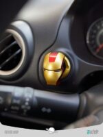 محافظ تزئینی استارتر خودرو طرح آیرون من Car Ignition Button Ironman Cover - Image 2