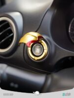 محافظ تزئینی استارتر خودرو طرح آیرون من Car Ignition Button Ironman Cover - Image 3