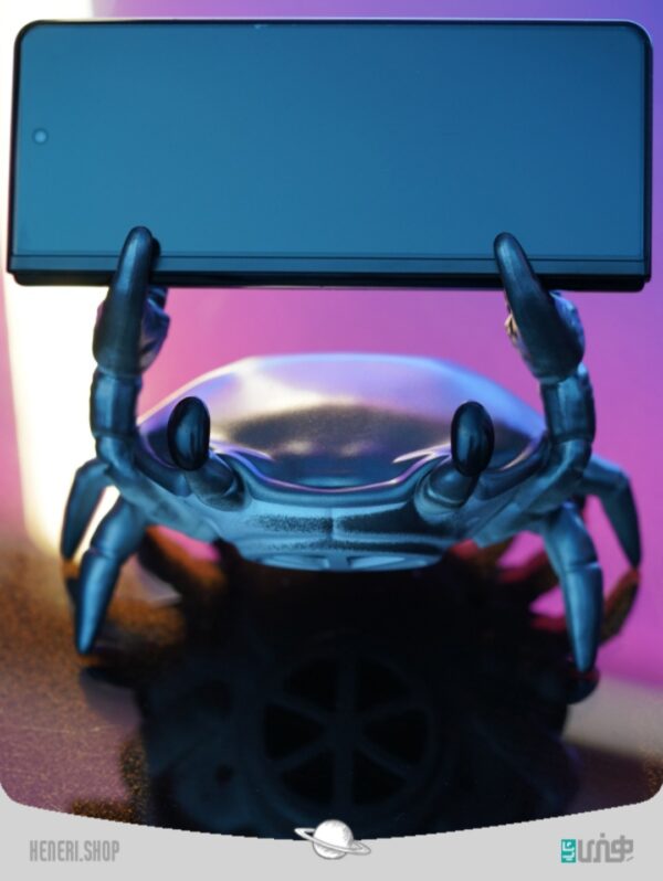 اسپیکر طرح خرچنگ Crab mobile phone holder speaker - Image 2