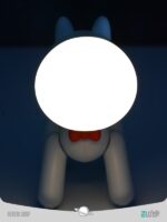 چراغ خواب کارتونی طرح سگ Dog Shape Night Light USB Rechargeable Table Lamp Cartoon - Image 8
