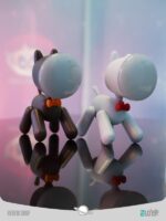 چراغ خواب کارتونی طرح سگ Dog Shape Night Light USB Rechargeable Table Lamp Cartoon - Image 18