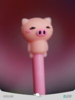 ست جاسوئیچی و خودکار سیلیکونی keychain set with silicone pen - Image 4