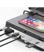 ایستگاه داک ONTEN چند منظوره Type-C وایرلس شارژ ONTEN Type-C MultiFunction Dock Station Wireless Fast Charger - Image 2