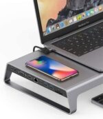 ایستگاه داک ONTEN چند منظوره Type-C وایرلس شارژ ONTEN Type-C MultiFunction Dock Station Wireless Fast Charger - Image 3