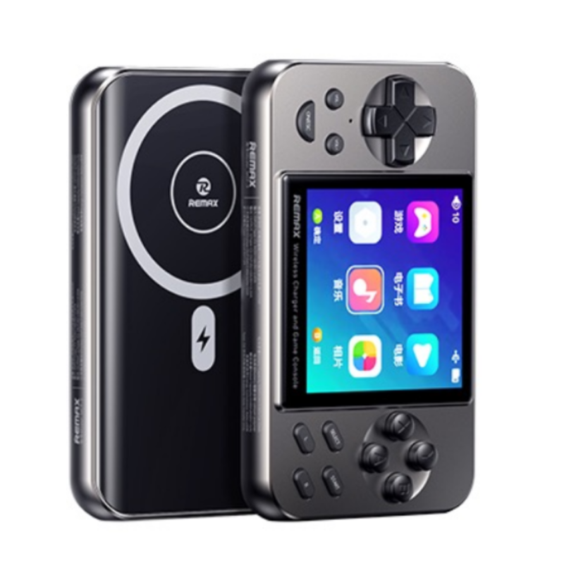 12372064 پاوربانک و کنسول بازی برند Remax MCP-6 2-in-1 5000 mAh Magnetic Console and Power Bank 20W Tarnis Remax - Image 1