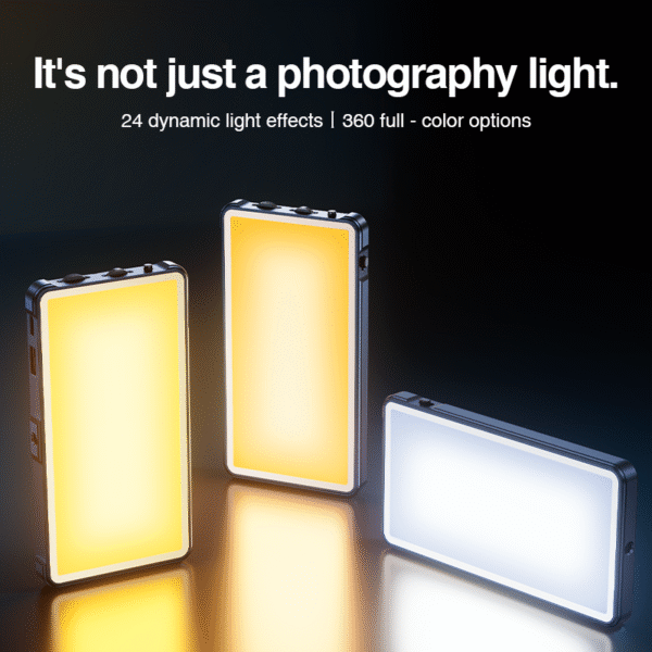 نور جیبی RGB برند آرتاکو مدل  Pocket RGB photography fill light RTAKO RDJ-03 - Image 4