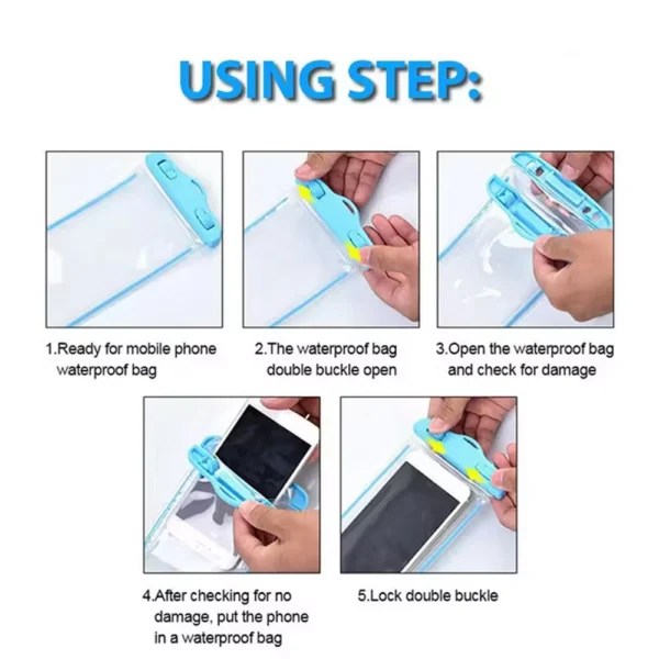 کاور ضدآب دو قفله رنگی Waterproof and anti-virus cover - Image 8