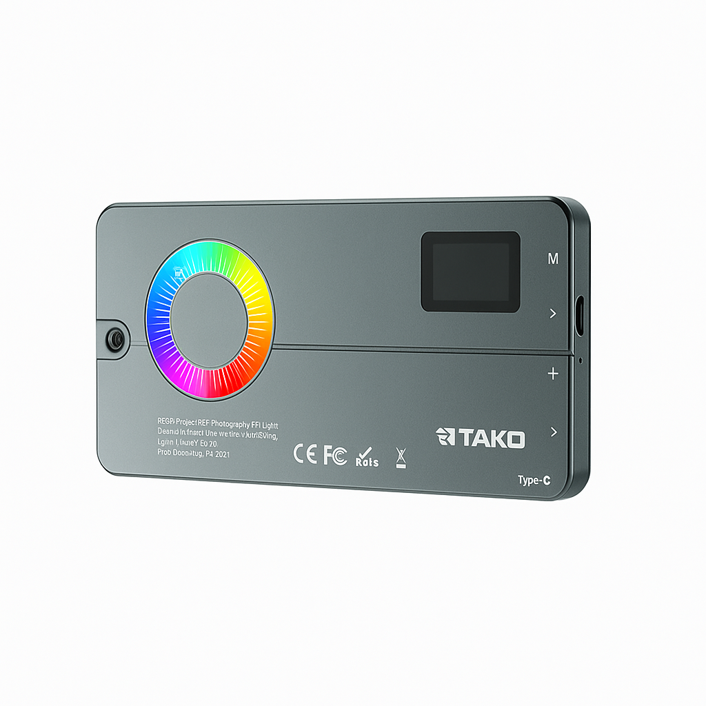 12392472 نور جیبی RGB برند آرتاکو مدل Pocket RGB photography fill light RTAKO RDJ-03 - Image 1