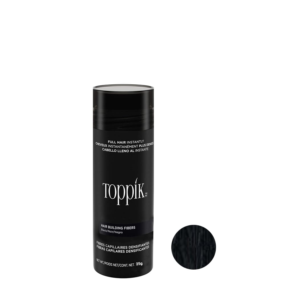 1251010051000b پودر پرپشت کننده مو تاپیک شماره 1 (Noier Black) بسته 25 گرمی - Image 1