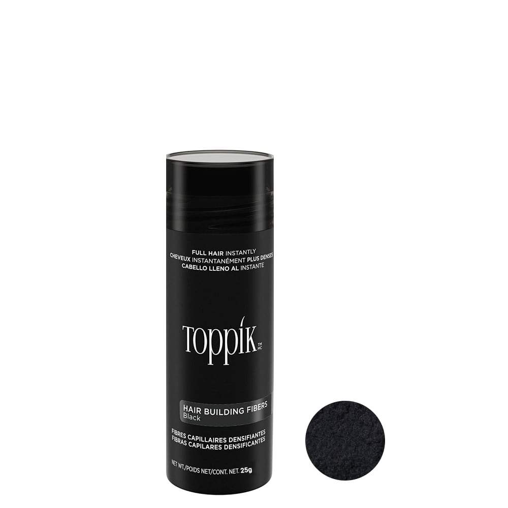 1251010051001a پودر پرپشت کننده مو تاپیک شماره 2 (Black) بسته 25 گرمی - Image 1