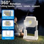 چراغ کار چند منظوره شارژی مدل  multifunctional work light Ch-23060 - Image 2