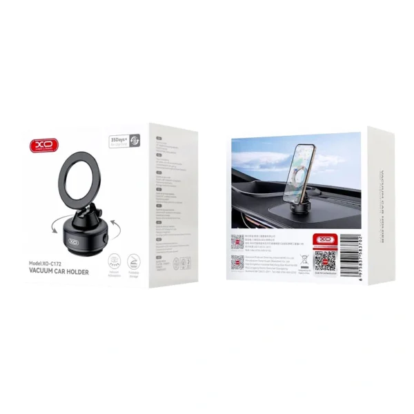 XO Swivel Electric Vacuum Car Holder - Image 3