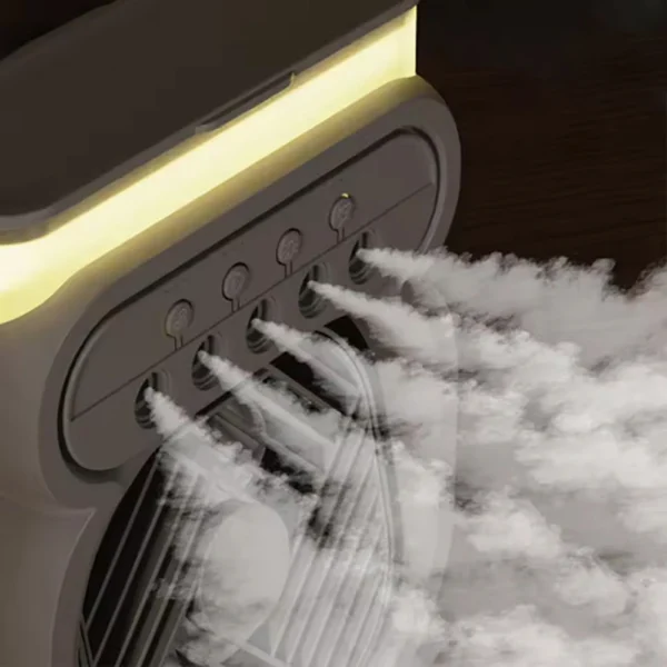 Humidifier Fan 3 Speeds with  LED Night Lights - Image 4