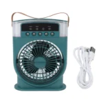 Humidifier Fan 3 Speeds with  LED Night Lights - Image 2