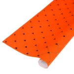 کاغذ کادو قلب طلاکوب striped gilded gift paper - Image 2