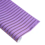 کاغذ کادو طلاکوب راه راه Red striped gilded gift paper - Image 3