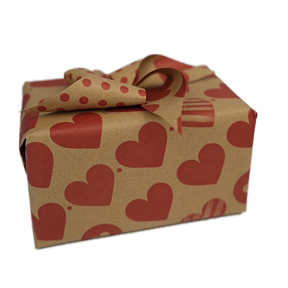 13366374 کاغذ کادو طرح قلب کاهی Heart design gift paper - Image 1