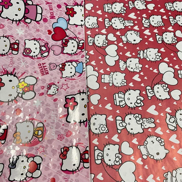 کاغذ کادو طرح کیتی  gift paper with Hello Kitty design - Image 2