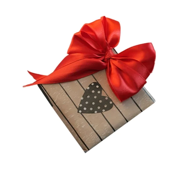 کاغذ کادو طرح قلبی Heart gift paper - Image 2