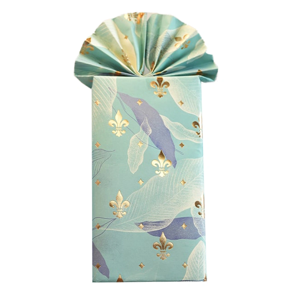 13382337 کاغذ کادو طلاکوب طرح پر Paper gift with feather design - Image 1