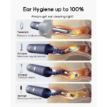 اتوسکوپ و گوش پاکن بی برد Bebird EAR-CARE sight plus I35R - Image 5