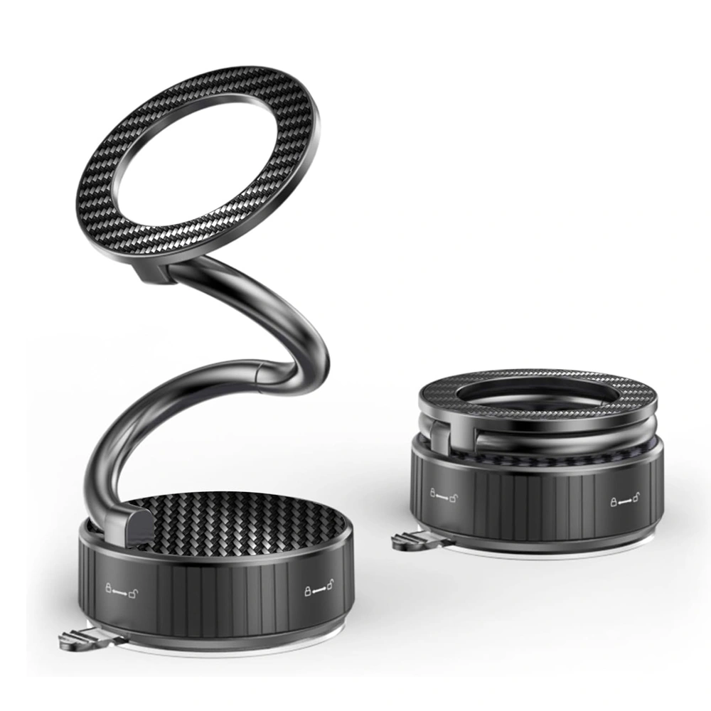 13600586 هولدر موبایل طرح مارپیچ Repmidfer H3 Magnetic Vacuum Phone Holder for Car - Image 1