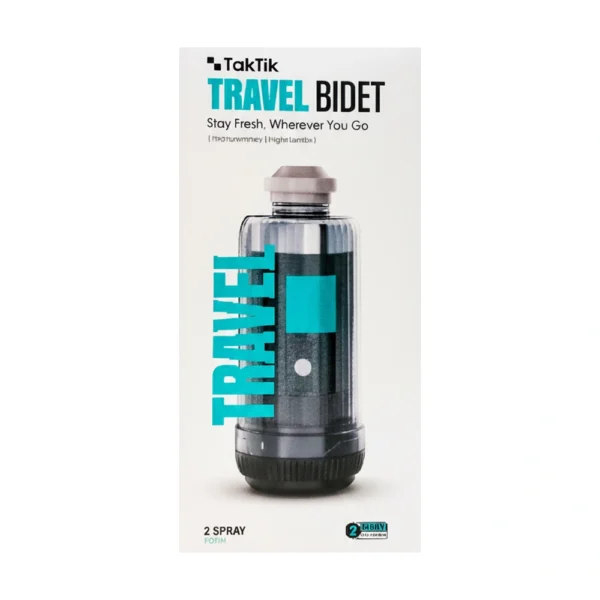 خودشور همراه مدل تاک تیک Portable Bidet for Travel with Water Reservoir - Image 2