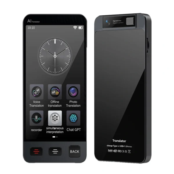 دستگاه مترجم زبان قابل حمل Portable language translator device M80 pro - Image 2
