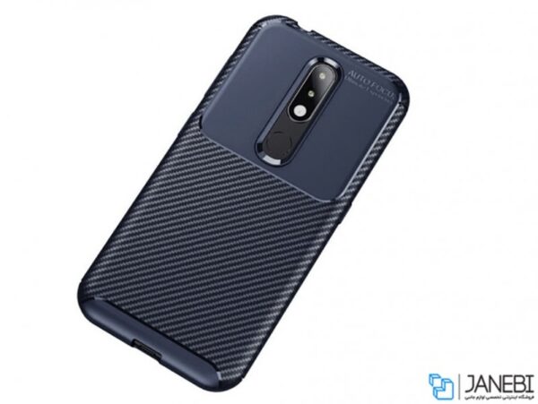 قاب ژله ای فیبر کربن نوکیا Becation Carbon Fiber Case Nokia 4.2 - تصویر 2