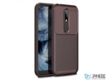 قاب ژله ای فیبر کربن نوکیا Becation Carbon Fiber Case Nokia 4.2 - تصویر 3
