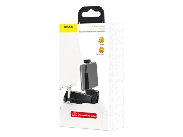 پایه نگهدارنده بیسوس صندلی عقب خودرو Baseus Back Seat Car Holder Charger - Image 5