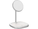 استند شارژر وایرلس بیسوس Baseus Swan Magnetic Desktop Bracket Wireless Charger - Image 3