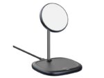 استند شارژر وایرلس بیسوس Baseus Swan Magnetic Desktop Bracket Wireless Charger - Image 4