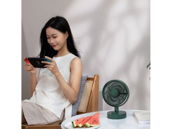 پنکه رومیزی قابل شارژ  Sothing (DSHJ-S-2102) Tabletop fan-plume S1 - Image 2